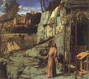 Giovanni Bellini st.francis in ecstasy oil on canvas